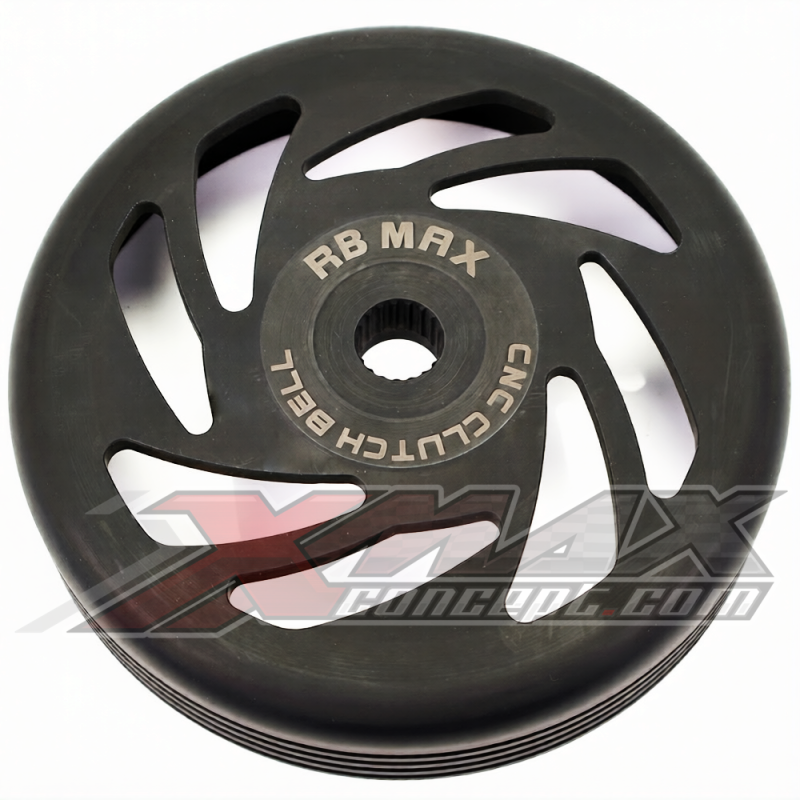 CLOCHE EMBRAYAGE CNC RBMAX PERFORMANCE ADAPT. YAMAHA XMAX 125 2006-2020 Ø 135MM