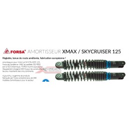 Amortisseur réglable Xmax 125 2006/2016 